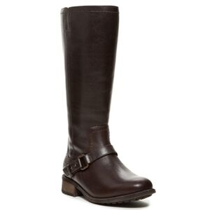 UGG Australia "Dahlen" Tall Riding Boot Chocolate Brown | Women's Size 7.5